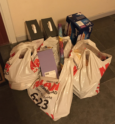 Matkassar kattsand kattmat