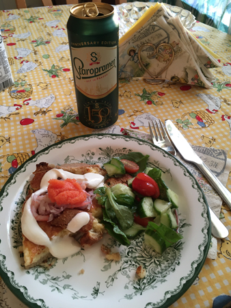 Västerbottenpaj grönsaker och öl