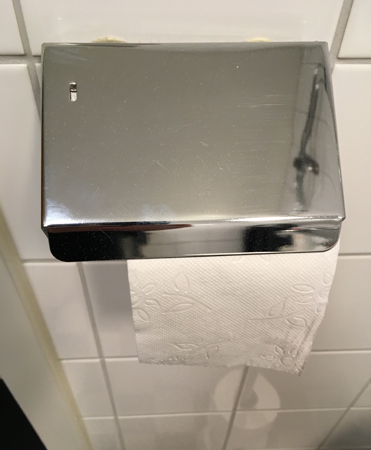 Smal toapappersrulle