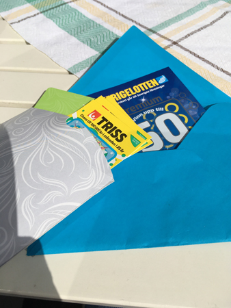 Lotter och presentkort