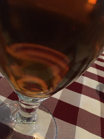 Brooklyn IPA på Trattoria Alessandro