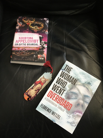 Böckerna En giftig skandal och The woman who went overboard