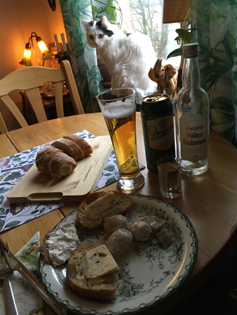 Silltallrik med Citrus i fönstret 1 maj