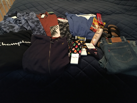 Klädinköp på Thuns den 10 juni 2020