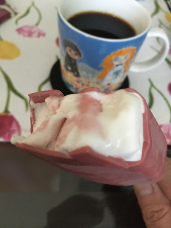 Hallonswirl inuti Magnum Ruby