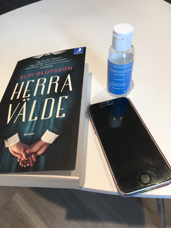 Boken Herravälde handsprit jobbmobil på bilverkstan