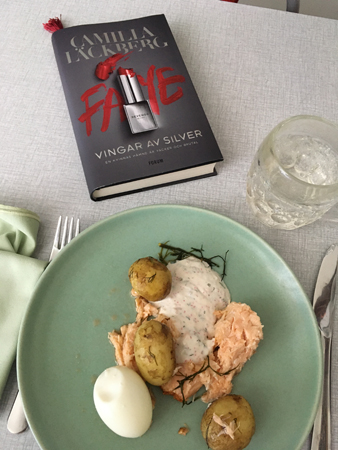 Lax potatis romsås ägg vatten boken Vingar av silver