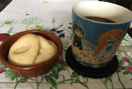 Russintopp och kaffe