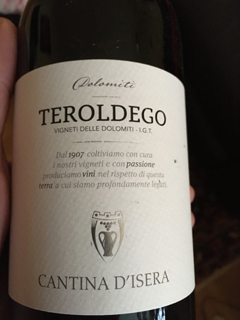 Teroldego d'Isera Cantina d'Isera 2018