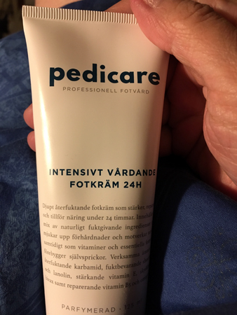 Pedicare fotkräm