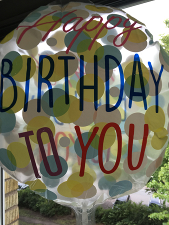 Ballong Happy birthday to you