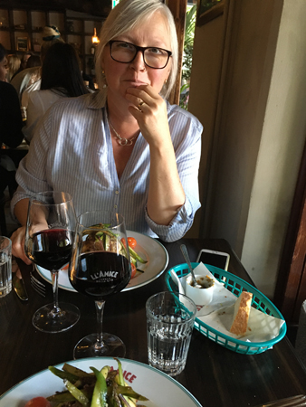 Min fästmö Anna på Ll'Amice