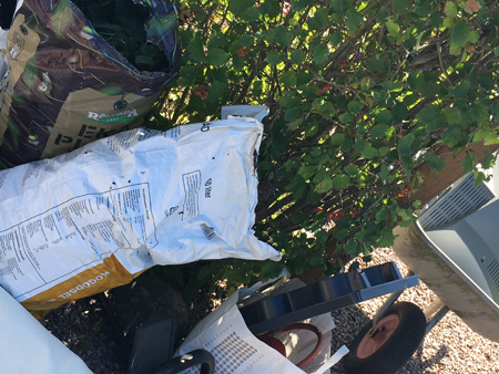 Skräp till återvinningscentral