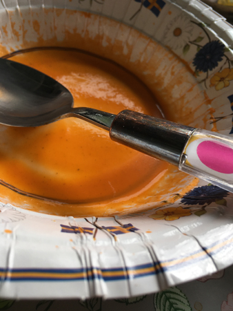 Tomatsoppa till lunch