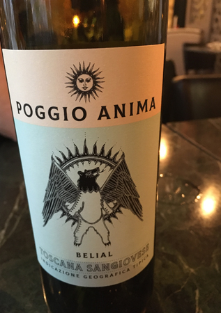 Vin Poggio Anima Belial