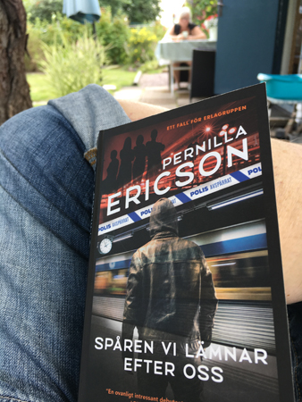 Boken Spåren vi lämnar efter oss i mitt knä