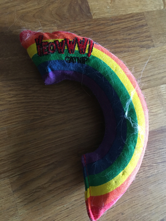 Pridebanan med kattmynta