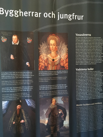 Info om såväl hertig Magnus som Vadstena buller