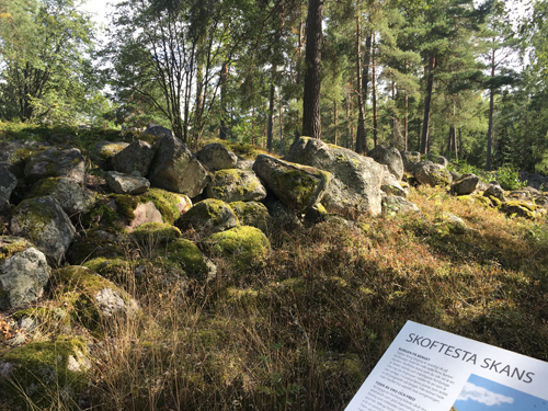 Skoftesta skans fornborg