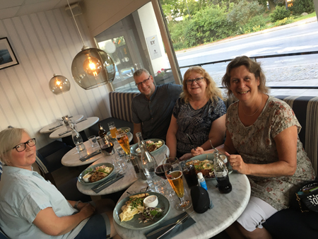 Middag på Sjöglimten med Anna Anders Maria och FEM