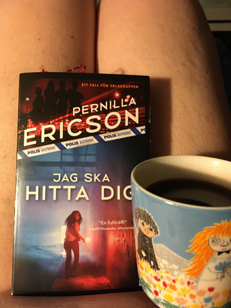 Pernilla Ericsons bok Jag ska hitta dig och kaffe på sängen