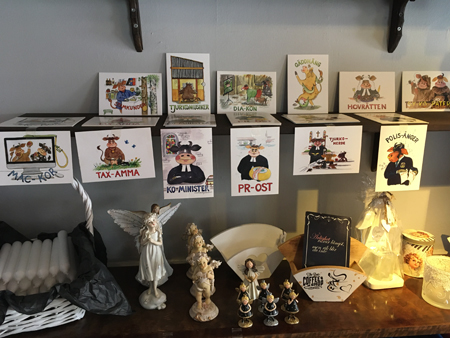 Roliga ko-kort i Vadstena