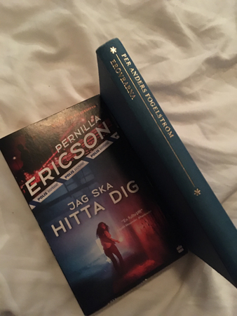 Böckerna Jag ska hitta dig och Erövrarna Återvinningen Motala