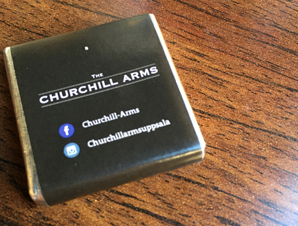 Churchill Arms chokladbit
