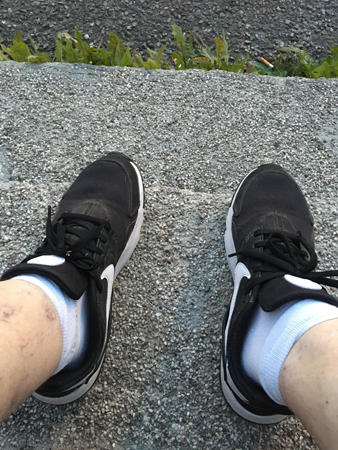 Väntan på en stentrappa