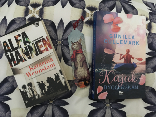 Böckerna Alfahannen och Kajakbyggerskan