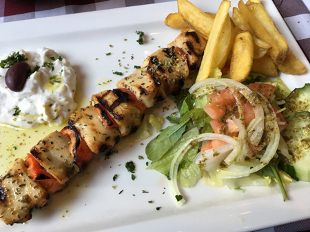 Kycklingspett Akropolis