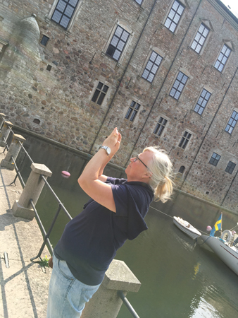 Anna fotar Vadstena slott