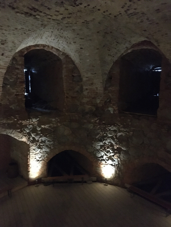 Inne i Vadstena slott