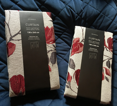 Gardiner till vardagsrummet