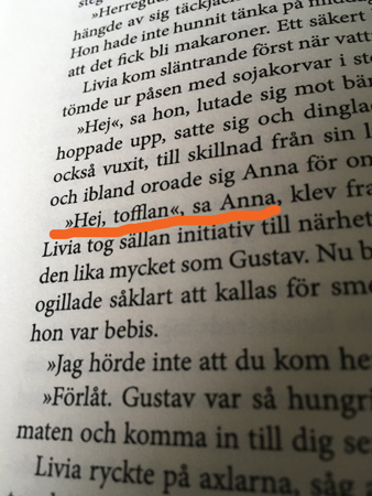 Hej Tofflan sa Anna
