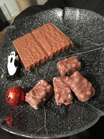 Kvällsfika i Halloweentider