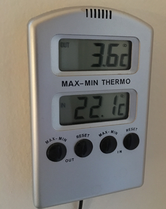 Tre komma sex på morgonen