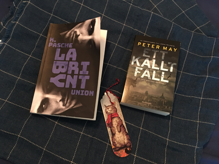 Böckerna Labyrint Union och Ett kallt fall