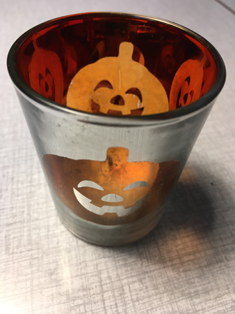 Pumpalykta på köksbordet