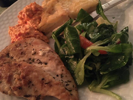 Rester kyckling potatisgratäng