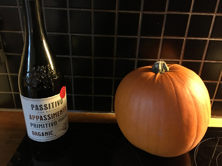 Primitivovin och pumpa