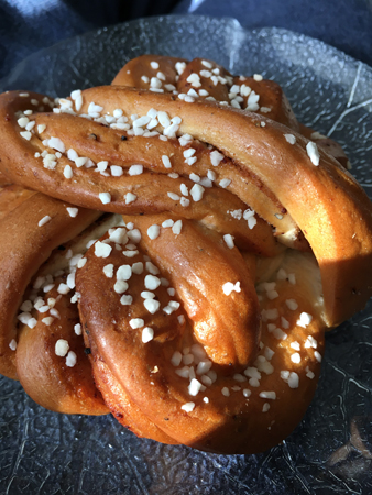 Kanelbulle med pärlsocker