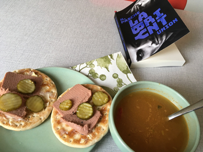 Leverpastejmackor och soppa boken Union