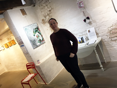 Li Gessbo ställer ut på Galleri Uppsala