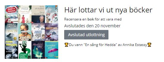 En sång för Heddavinst