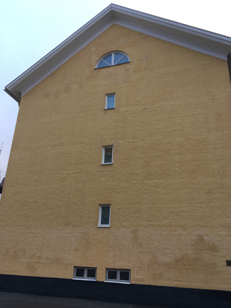 Gult hus i Höganäsområdet