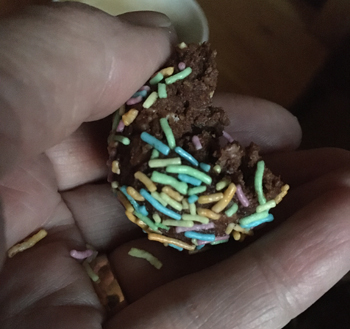 Chokladboll med strössel