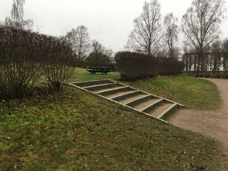 Trappa i Höganäsparken