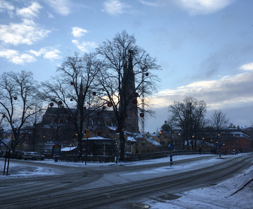 Korsningen St Olofsgatan Östra Ågatan