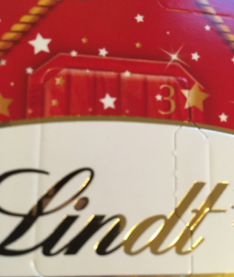 Lucka nr 3 i chokladkalendern